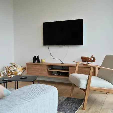 La - Penthouse Vue - Ideal Couples & Amis - 1min - 4 Terrasses - Parking Prive Gratuit - Tram 2min A Pied Koksijde