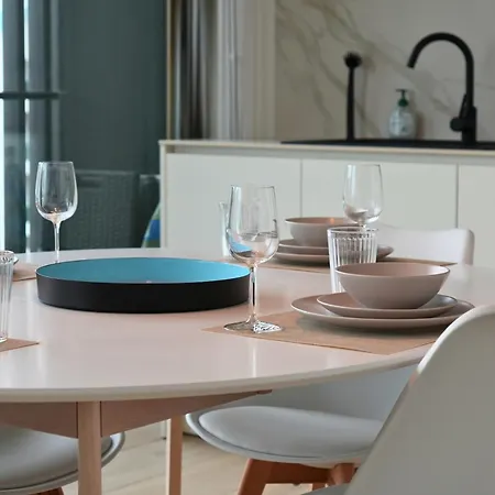 Appartement La - Penthouse Vue - Ideal Couples & Amis - 1min - 4 Terrasses - Parking Prive Gratuit - Tram 2min A Pied Koksijde